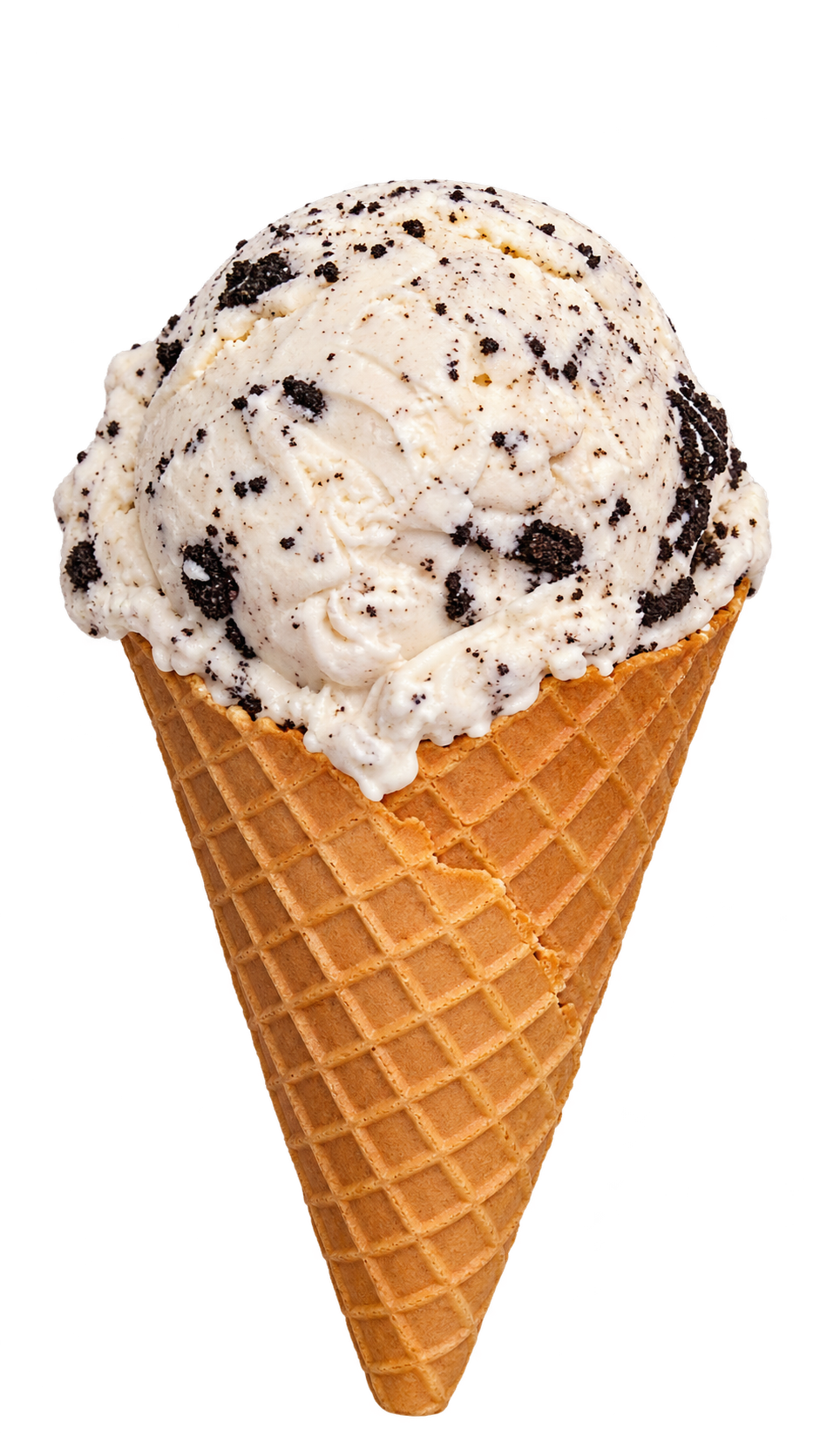 Cookies-and-Cream Ice Cream Cone